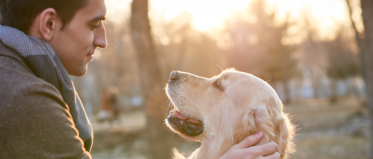 Feeling anxious? Talk to your pet, they know exactly how to help. 