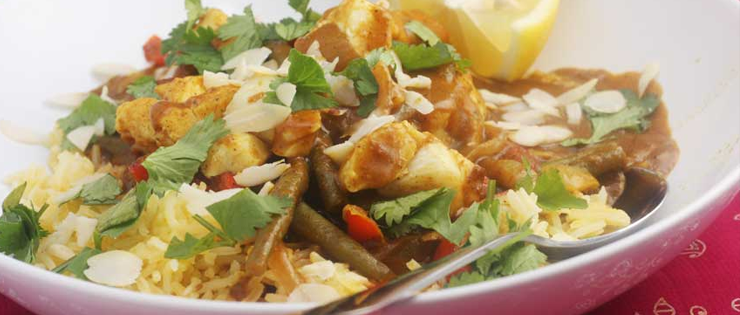 20-Minute Coconut Fish Curry