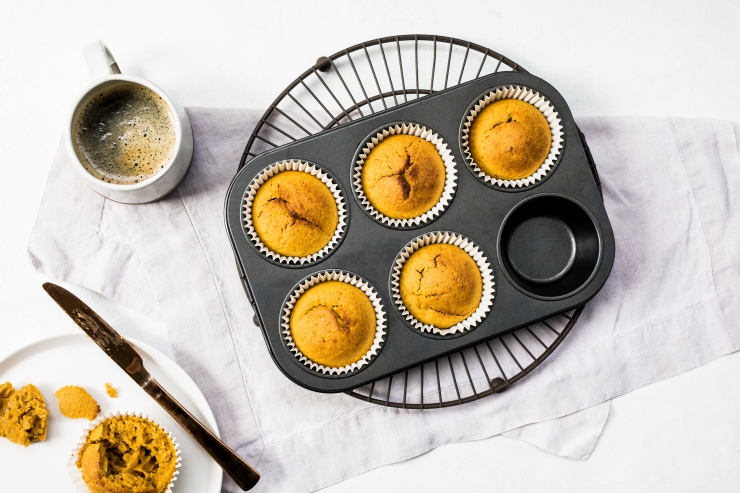 Healthy Snacking - Spiced Pumpkin Muffins