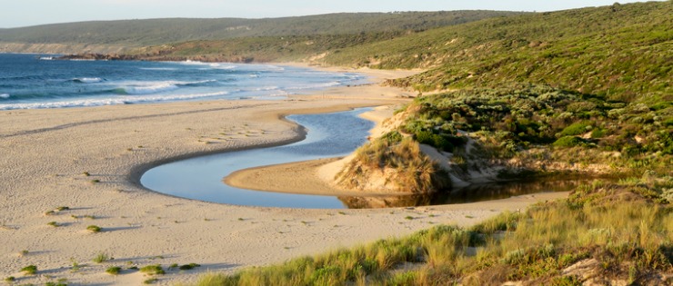 Yallingup coastline located south of Western Australia 