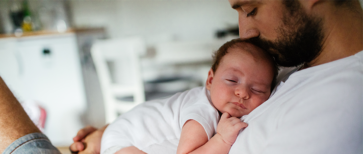 Tips to manage stress for new dads