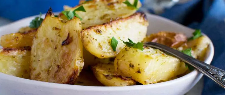 The Best Greek Potatoes